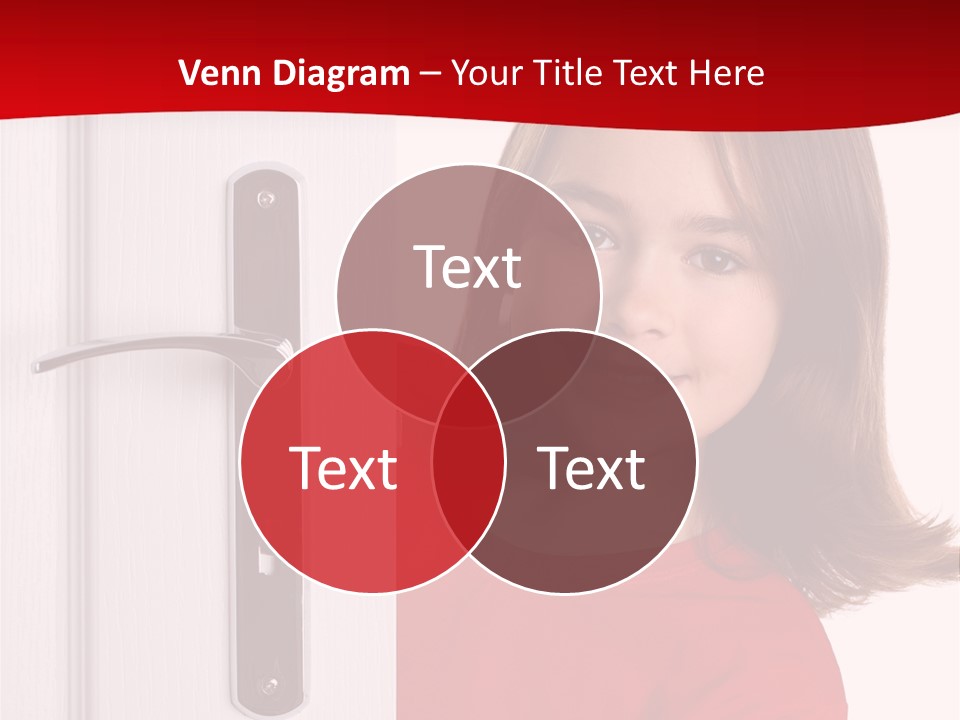 Attractive Female Woman PowerPoint Template