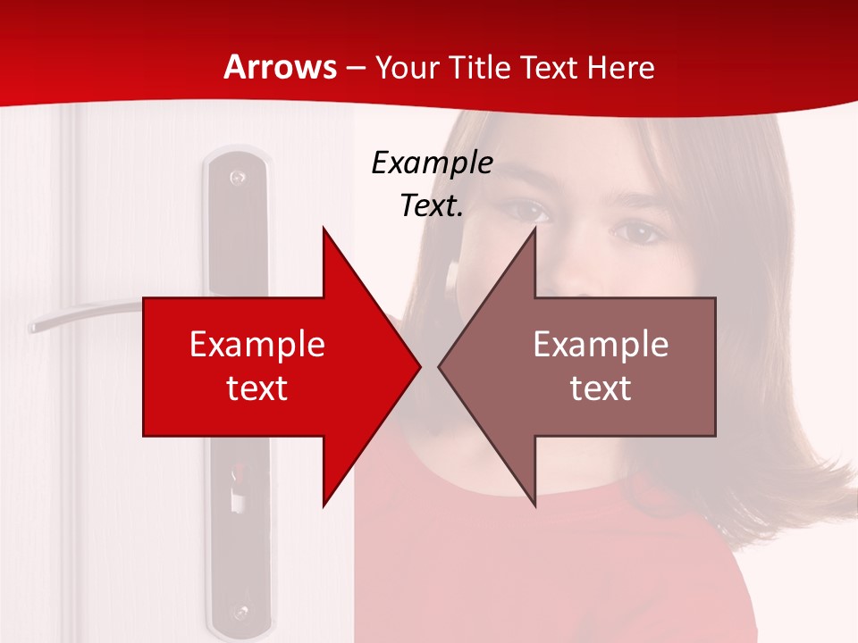 Attractive Female Woman PowerPoint Template