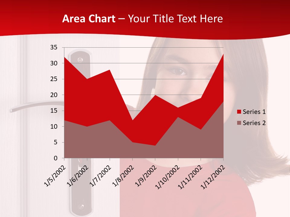 Attractive Female Woman PowerPoint Template