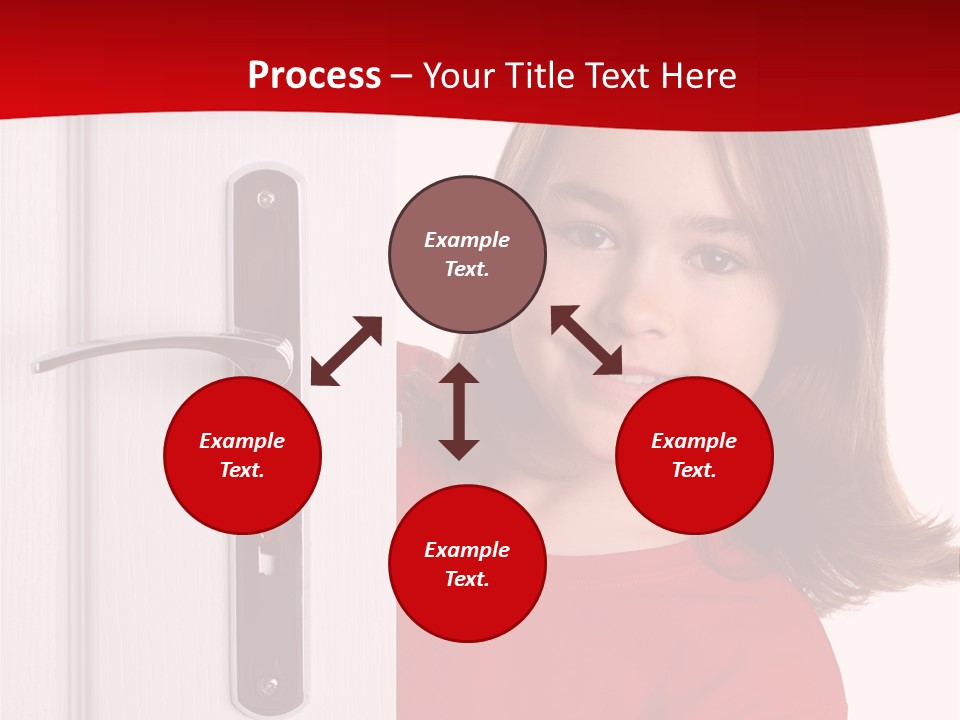 Attractive Female Woman PowerPoint Template