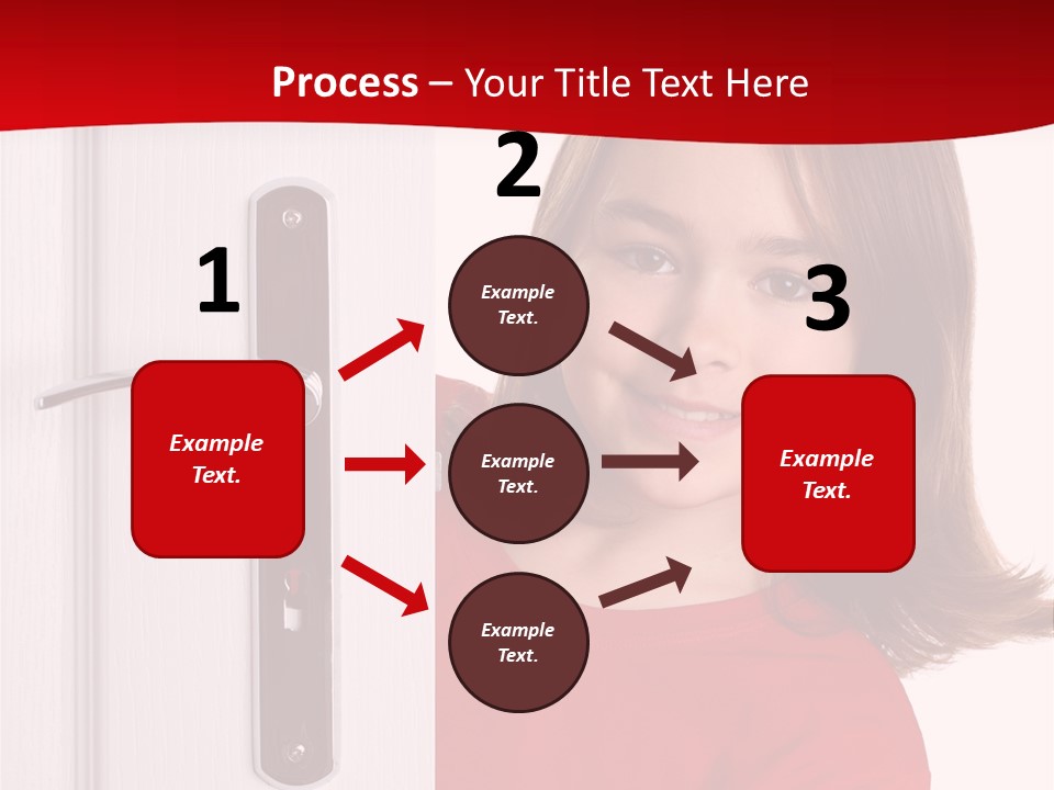 Attractive Female Woman PowerPoint Template