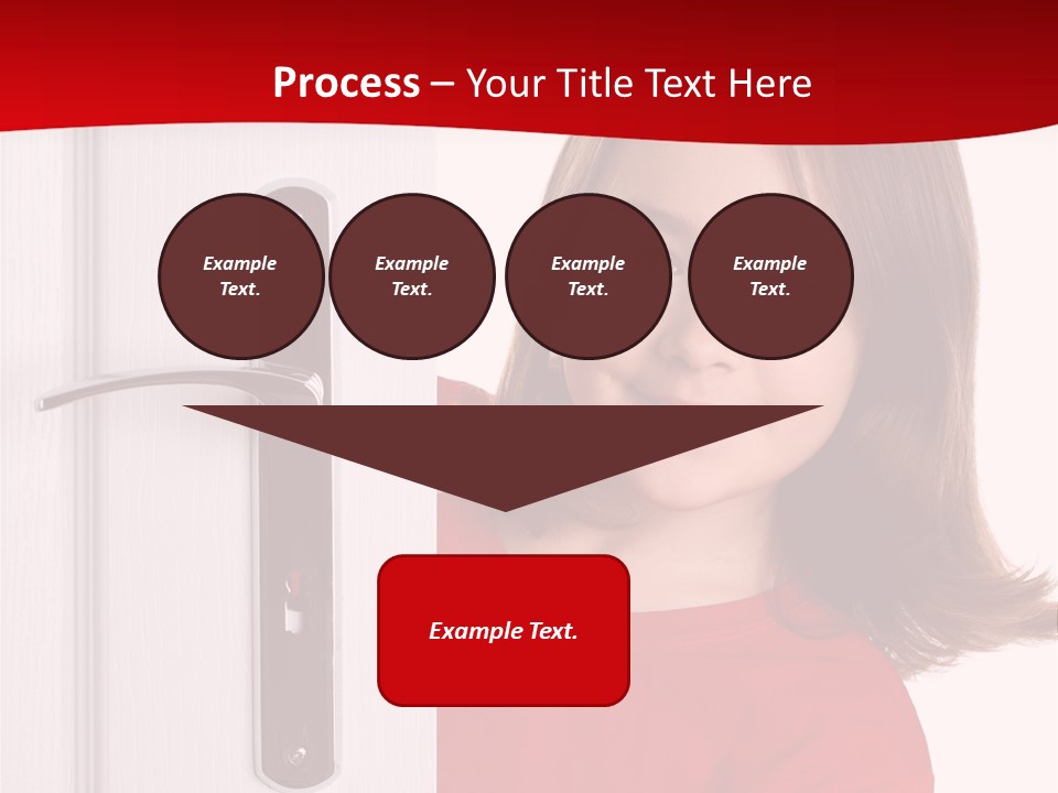 Attractive Female Woman PowerPoint Template