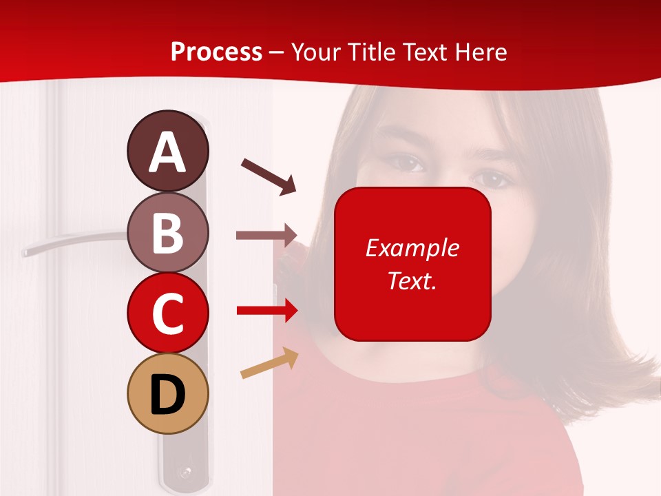 Attractive Female Woman PowerPoint Template