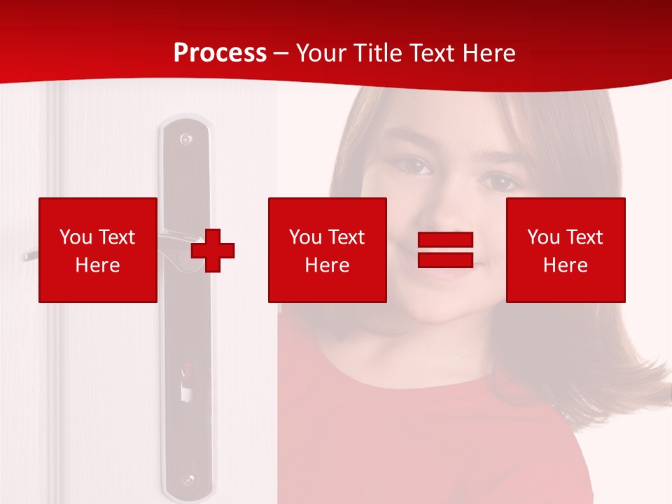 Attractive Female Woman PowerPoint Template