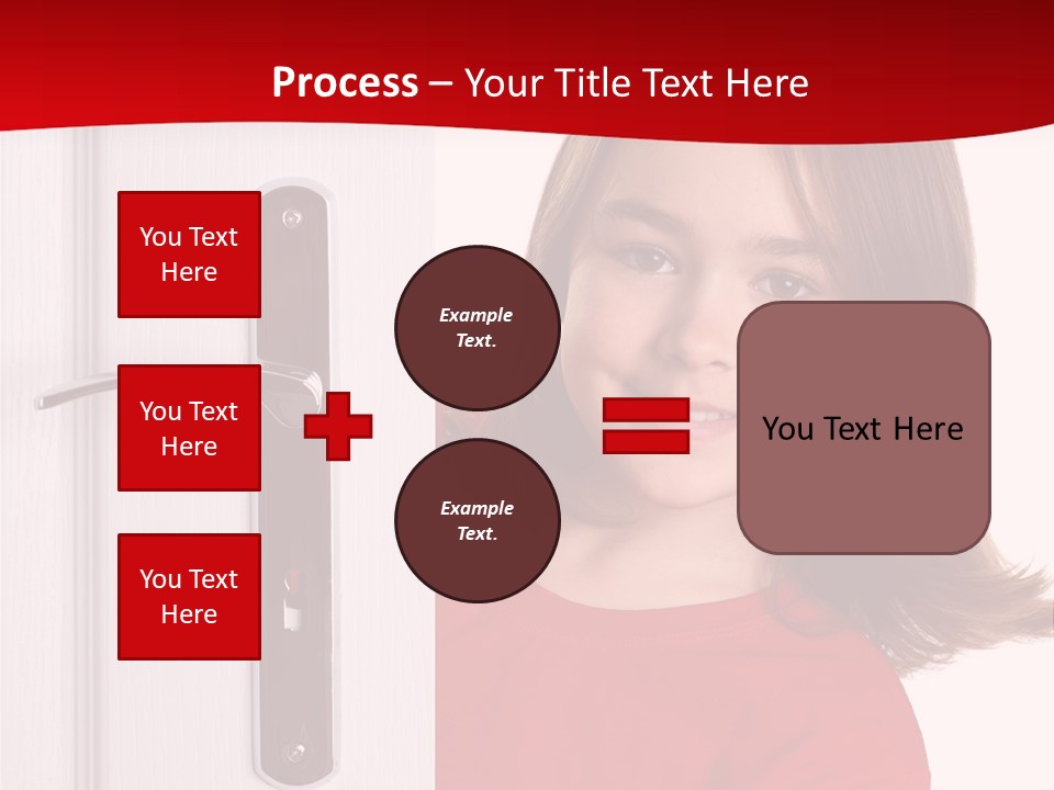 Attractive Female Woman PowerPoint Template