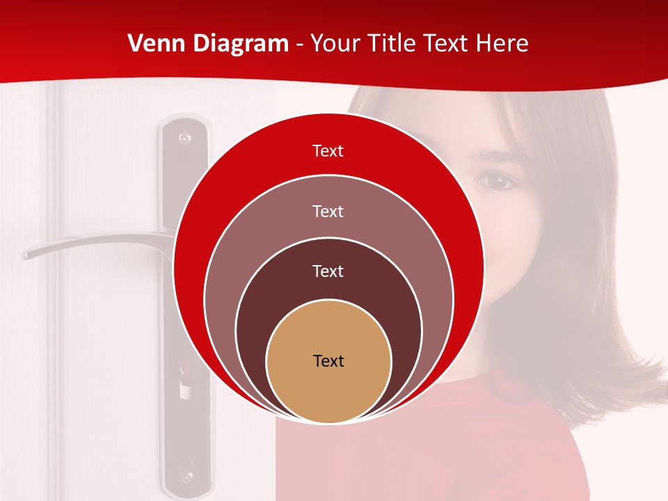 Attractive Female Woman PowerPoint Template