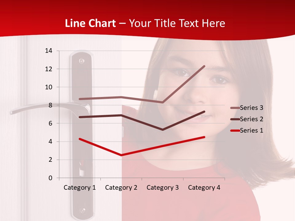 Attractive Female Woman PowerPoint Template