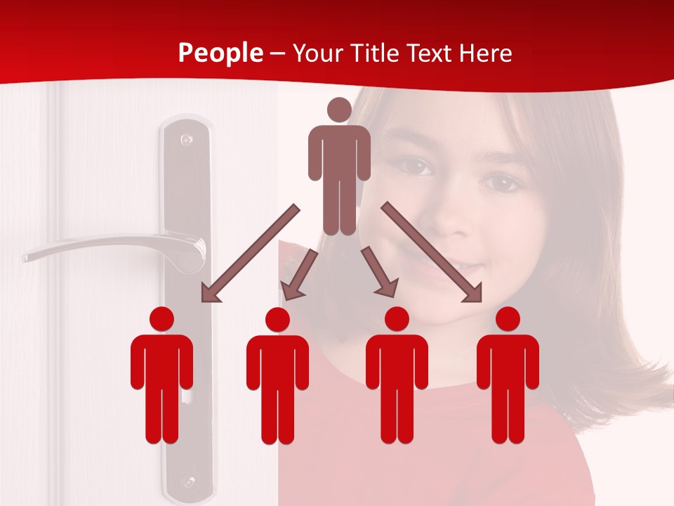 Attractive Female Woman PowerPoint Template