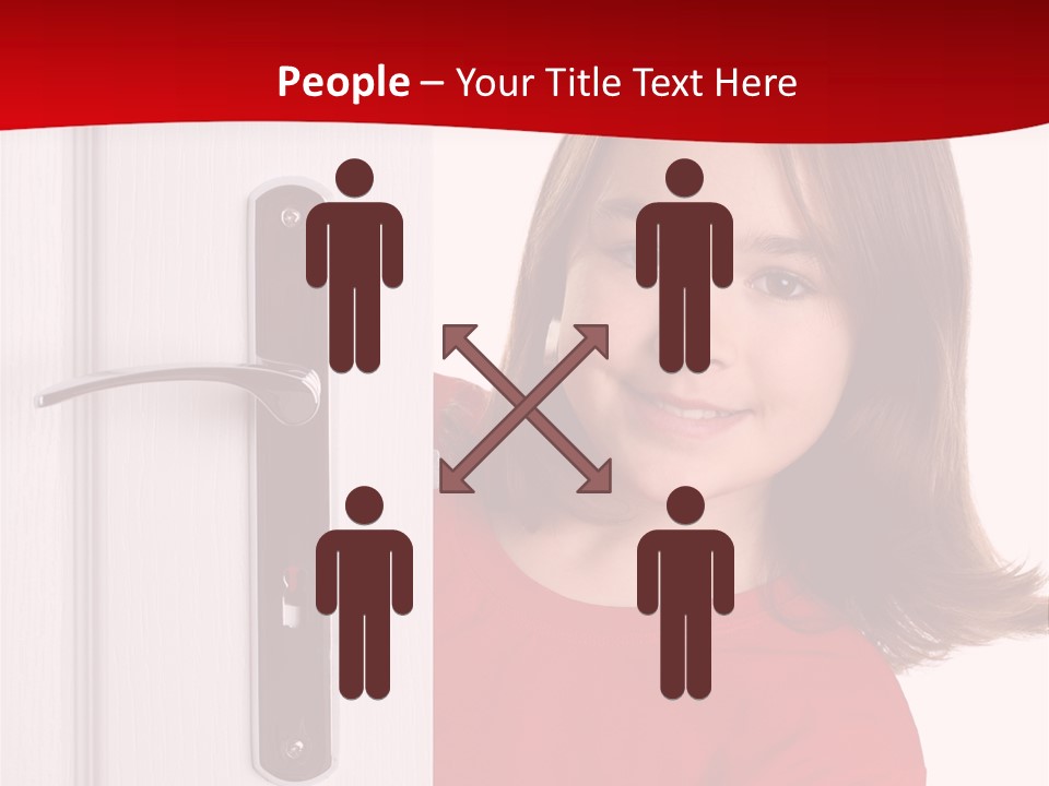 Attractive Female Woman PowerPoint Template