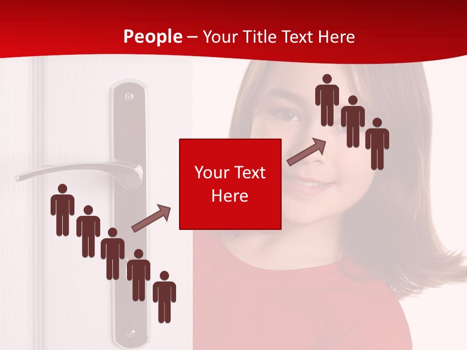 Attractive Female Woman PowerPoint Template