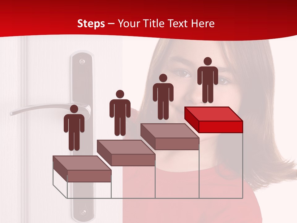 Attractive Female Woman PowerPoint Template