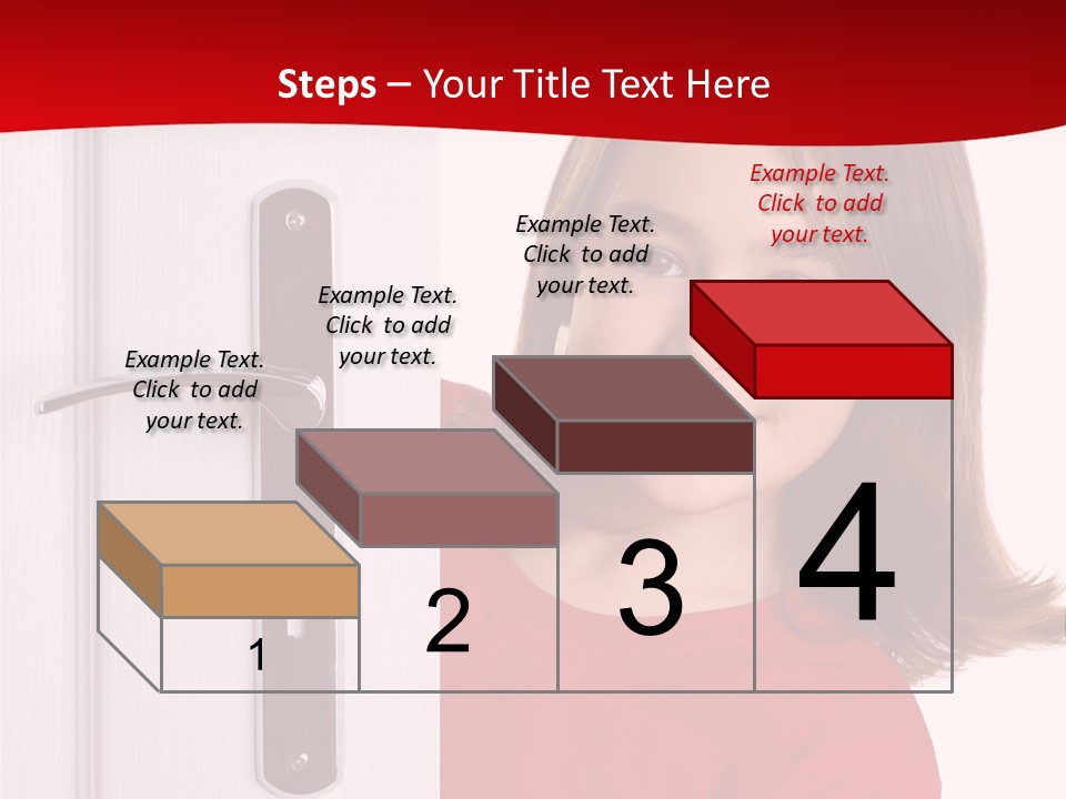 Attractive Female Woman PowerPoint Template