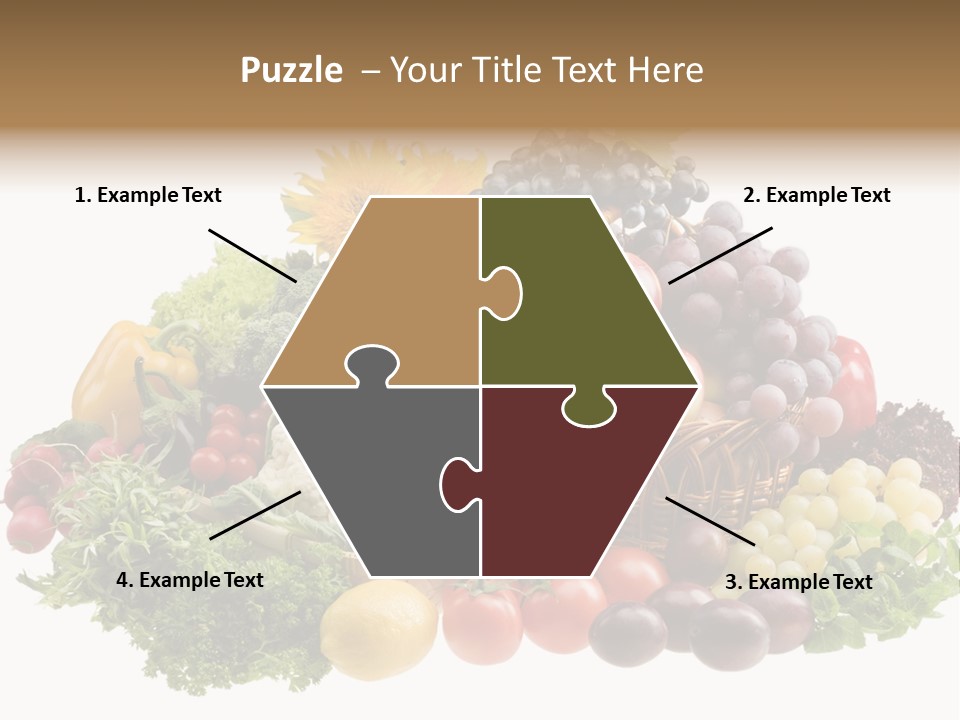 Fruits And Vegetables PowerPoint Template