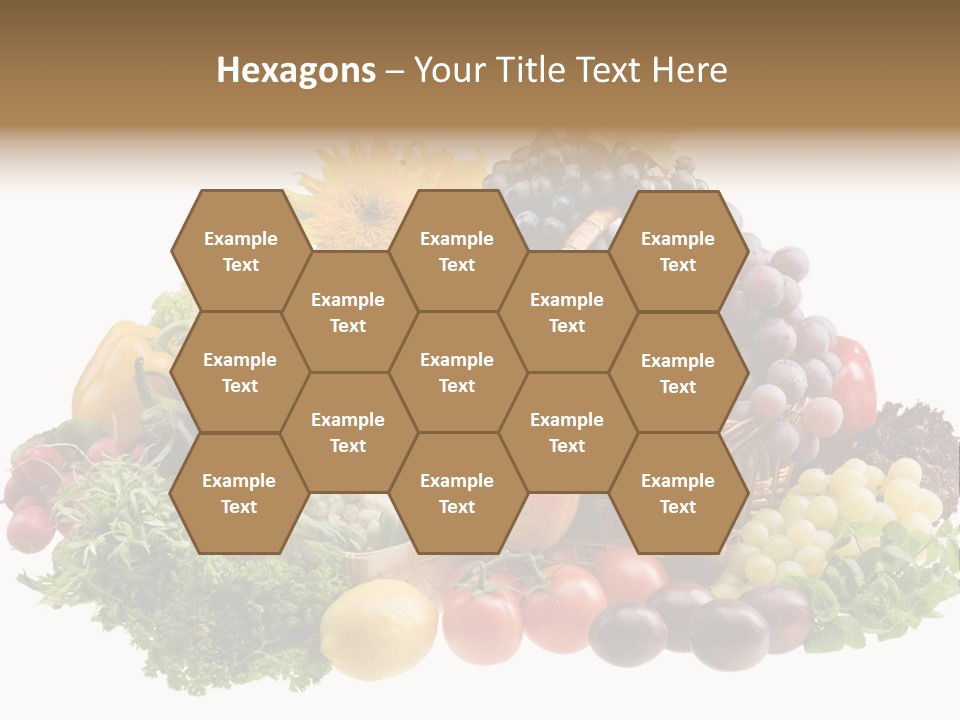 Fruits And Vegetables PowerPoint Template