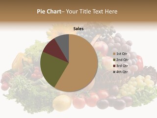 Fruits And Vegetables PowerPoint Template