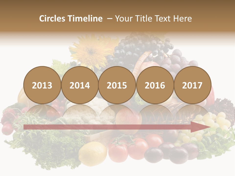 Fruits And Vegetables PowerPoint Template