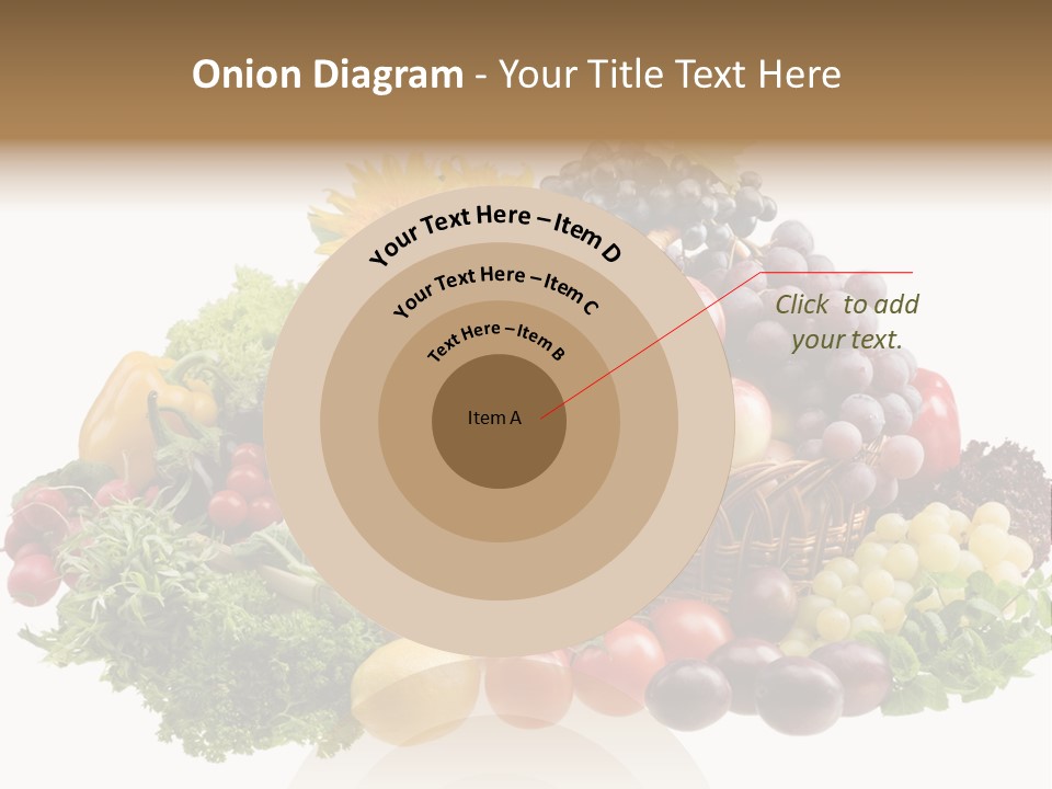 Fruits And Vegetables PowerPoint Template