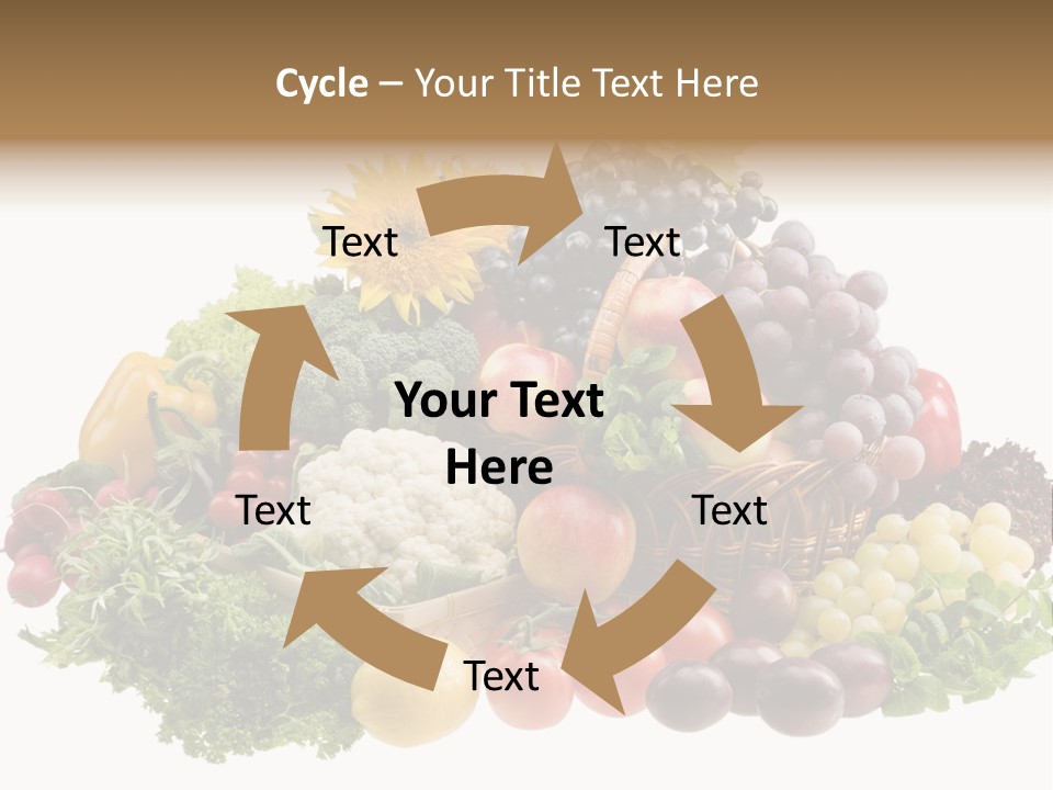 Fruits And Vegetables PowerPoint Template