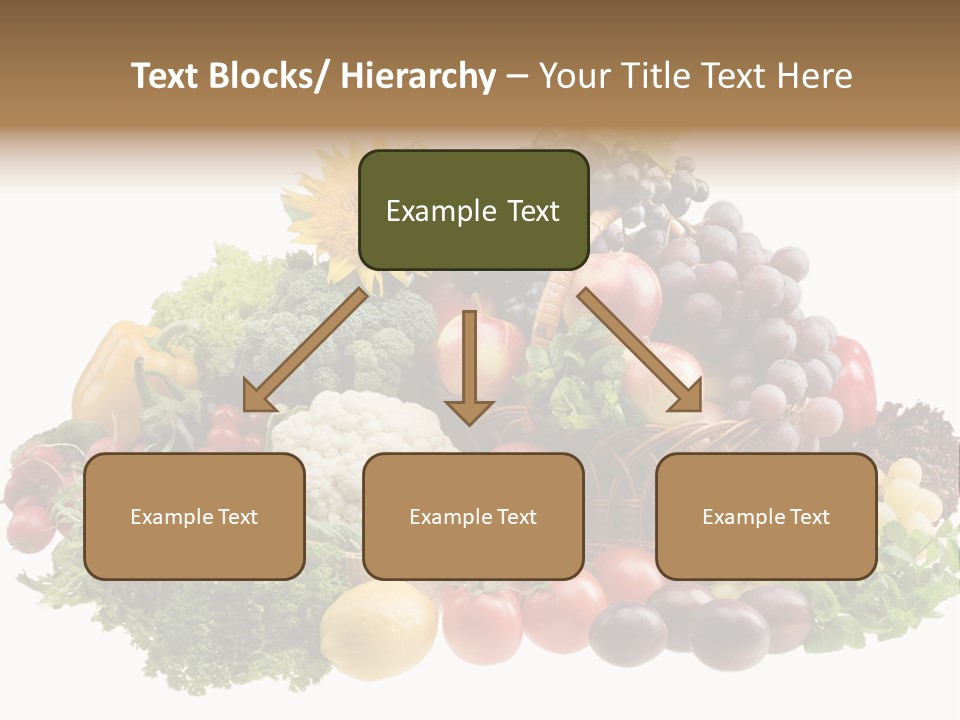 Fruits And Vegetables PowerPoint Template