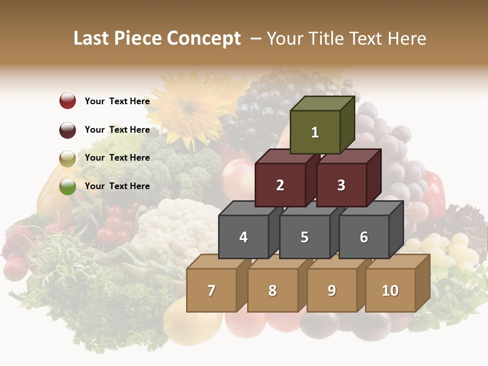 Fruits And Vegetables PowerPoint Template