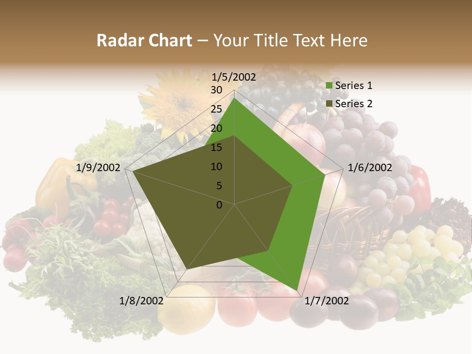 Fruits And Vegetables PowerPoint Template
