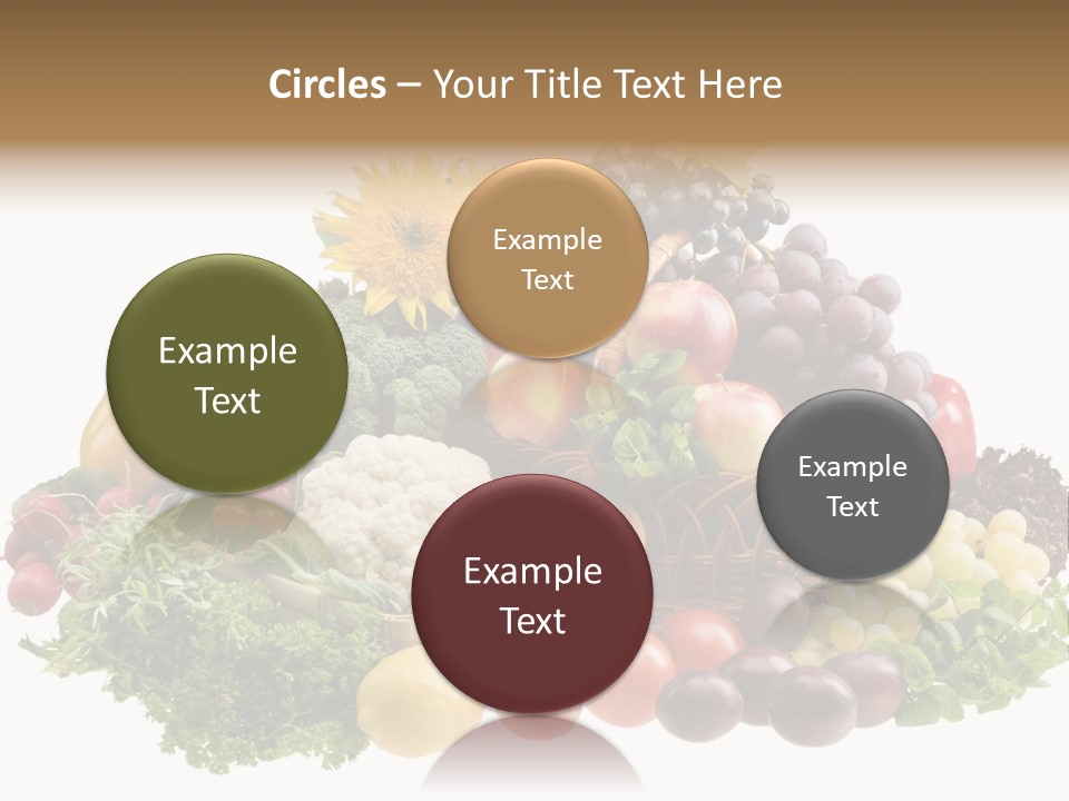 Fruits And Vegetables PowerPoint Template
