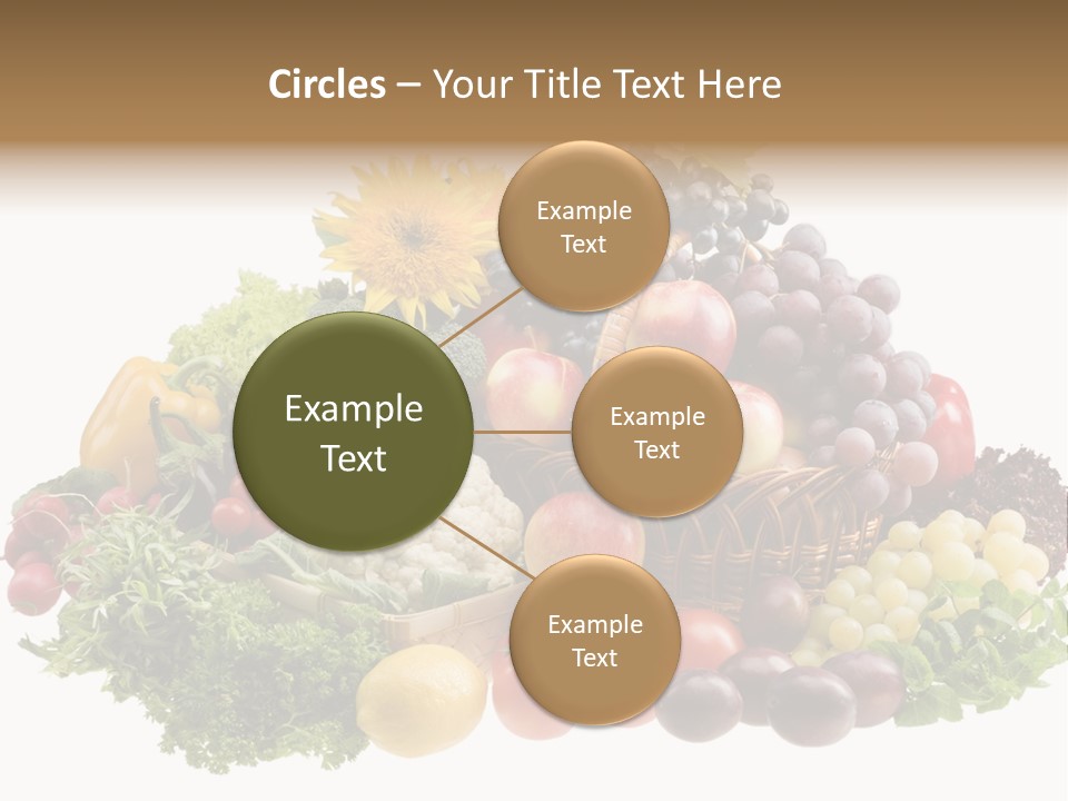 Fruits And Vegetables PowerPoint Template