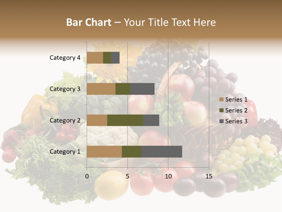 Fruits And Vegetables PowerPoint Template