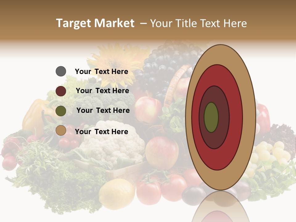 Fruits And Vegetables PowerPoint Template