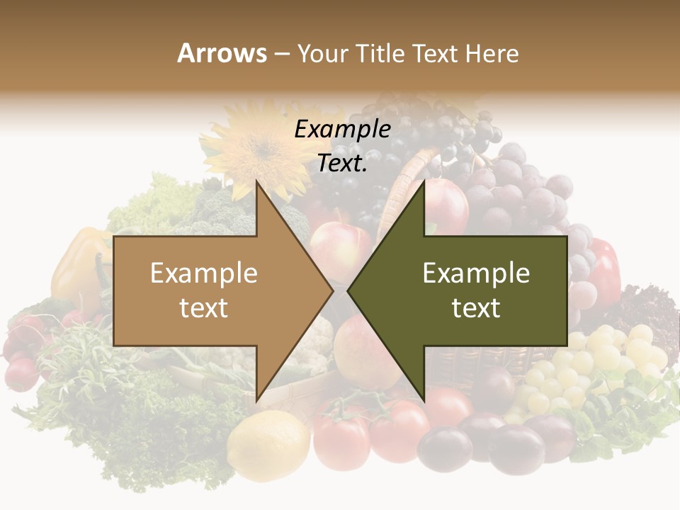 Fruits And Vegetables PowerPoint Template