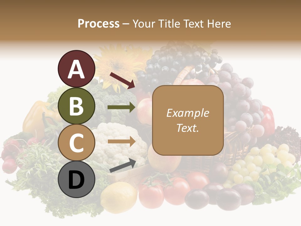Fruits And Vegetables PowerPoint Template