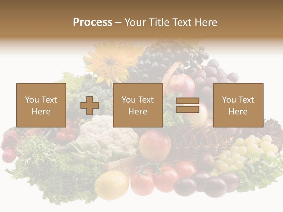 Fruits And Vegetables PowerPoint Template