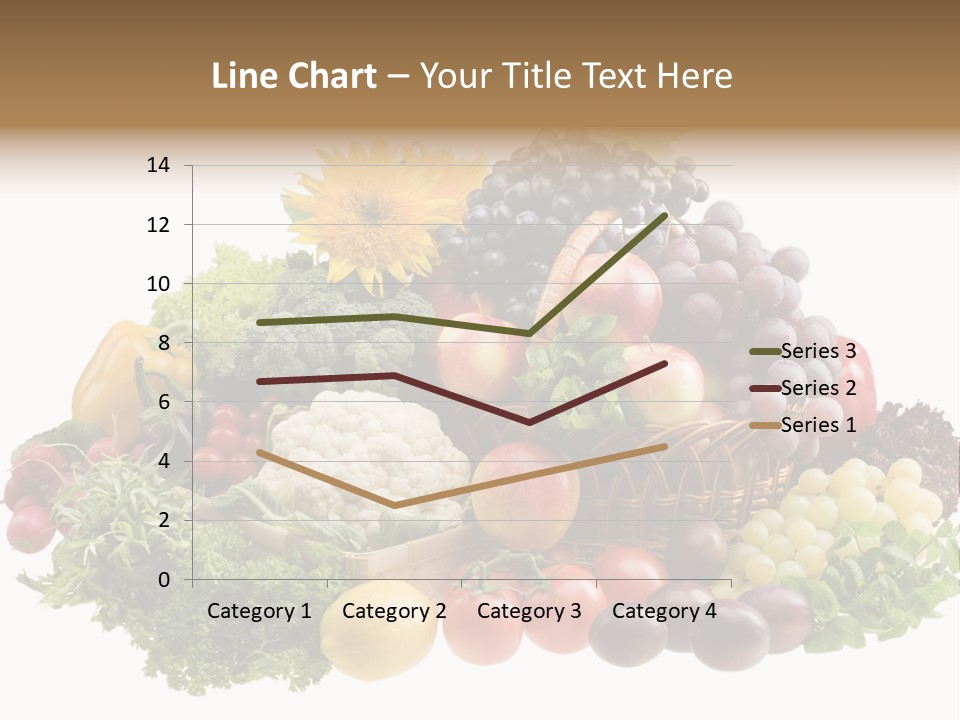 Fruits And Vegetables PowerPoint Template
