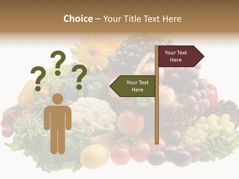 Fruits And Vegetables PowerPoint Template