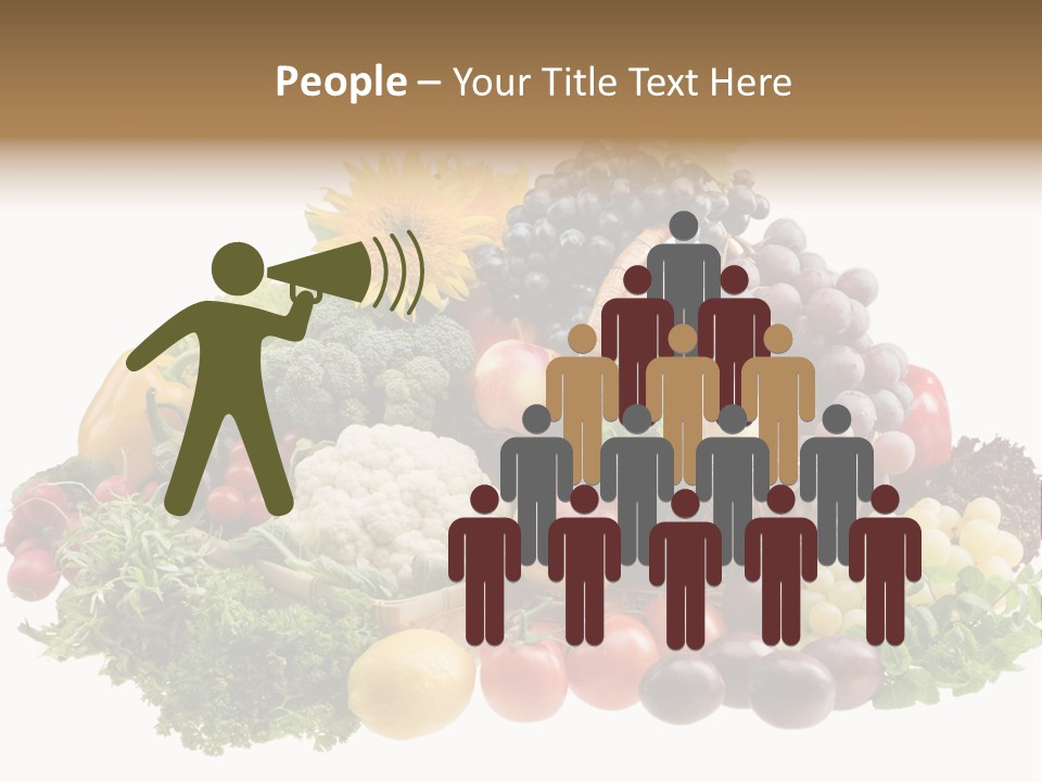 Fruits And Vegetables PowerPoint Template
