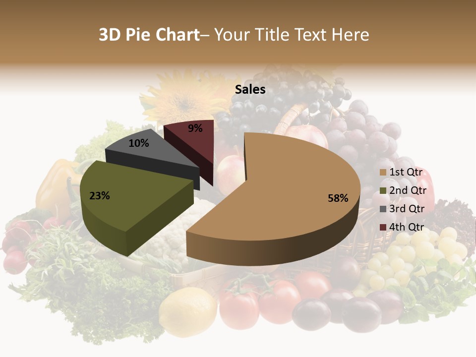 Fruits And Vegetables PowerPoint Template