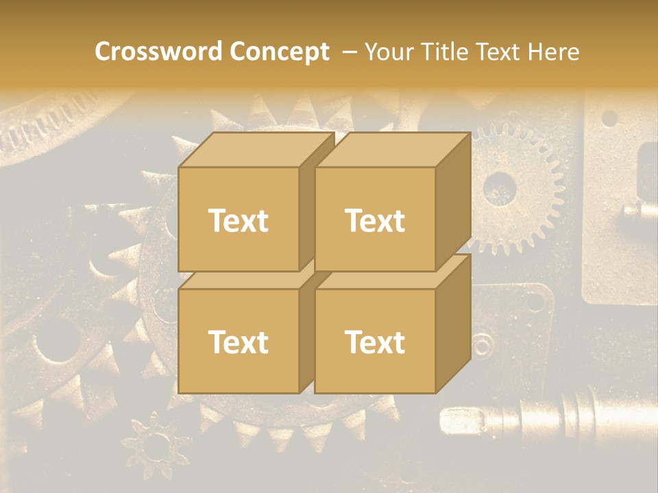 Old Mechanism PowerPoint Template