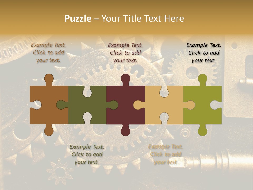 Old Mechanism PowerPoint Template