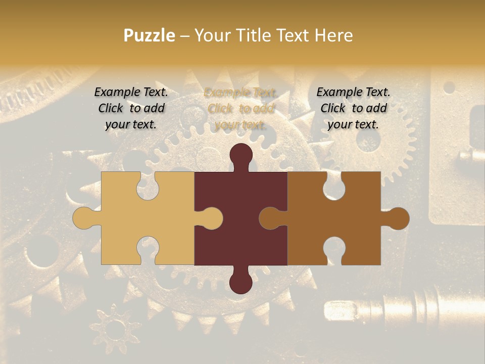 Old Mechanism PowerPoint Template