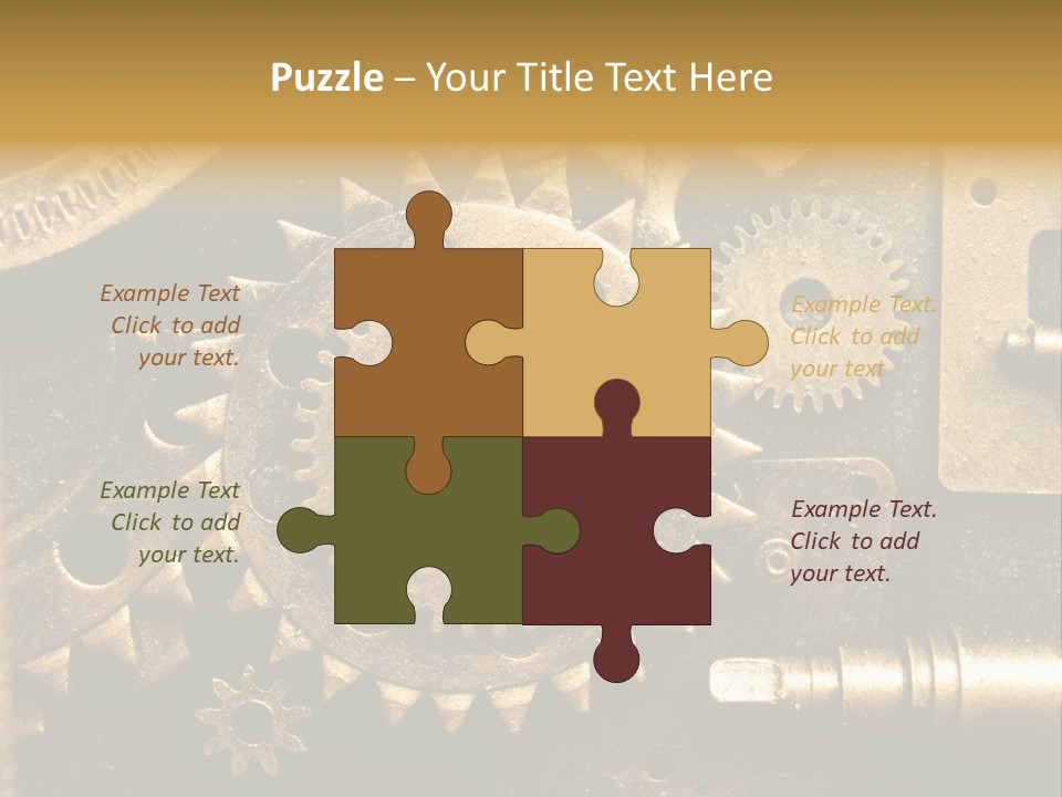 Old Mechanism PowerPoint Template