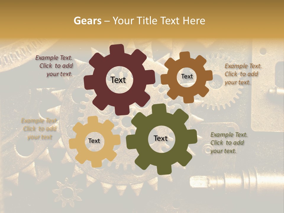 Old Mechanism PowerPoint Template