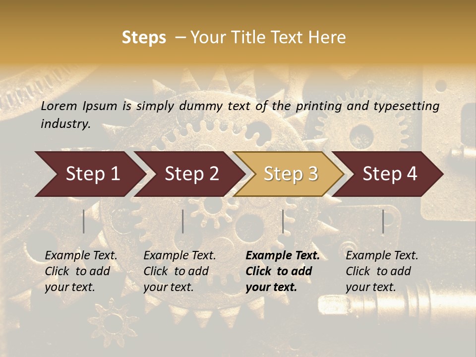 Old Mechanism PowerPoint Template
