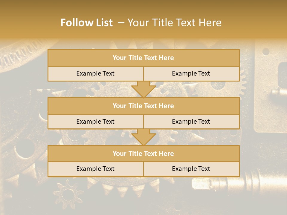 Old Mechanism PowerPoint Template
