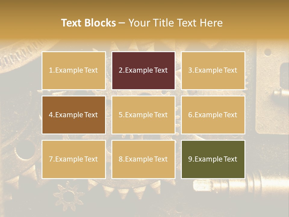 Old Mechanism PowerPoint Template