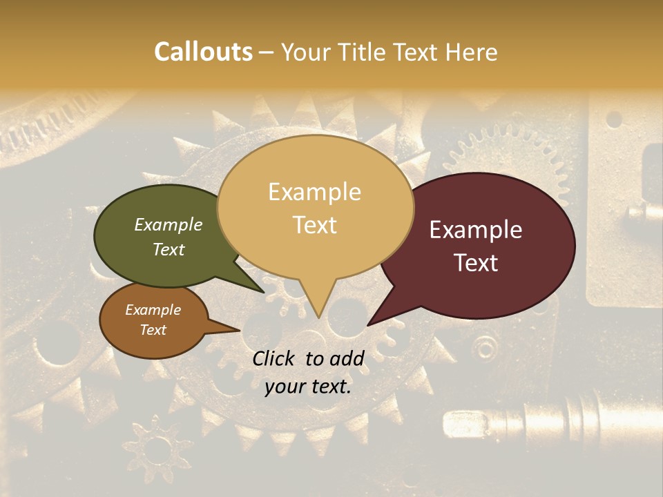 Old Mechanism PowerPoint Template