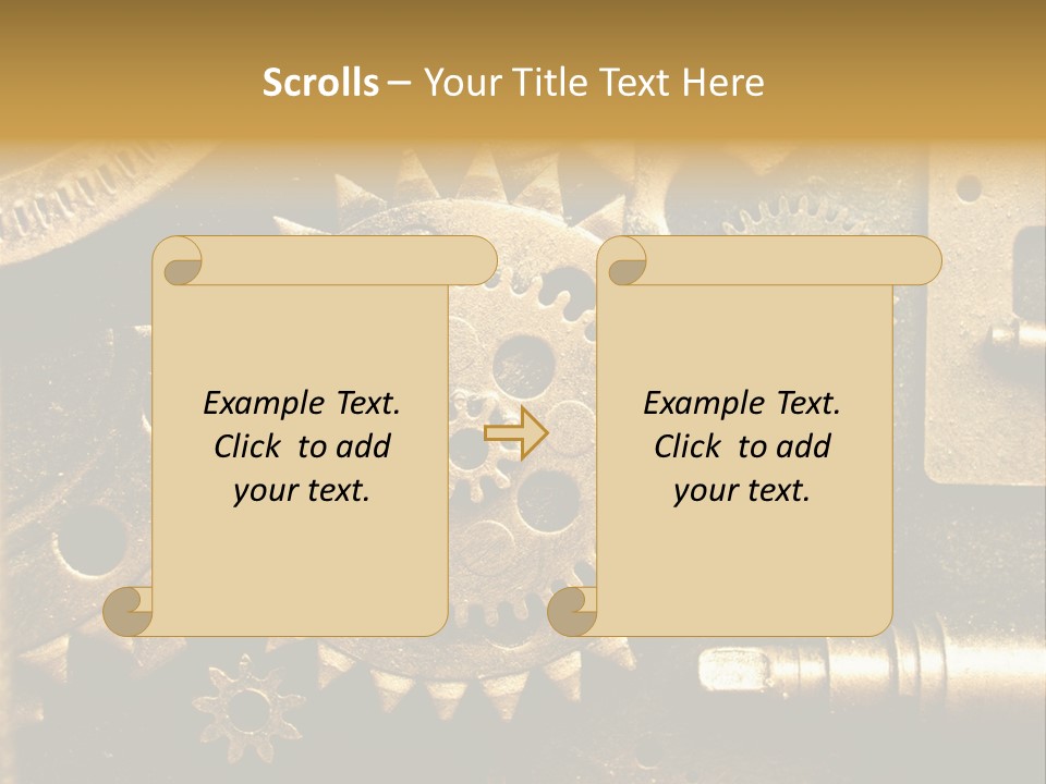 Old Mechanism PowerPoint Template