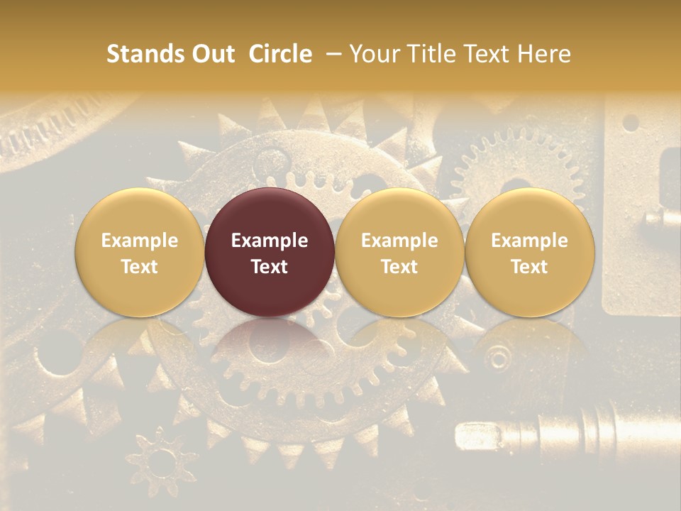 Old Mechanism PowerPoint Template