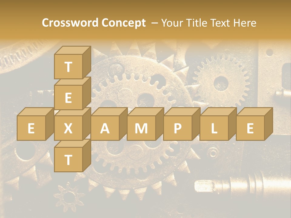 Old Mechanism PowerPoint Template