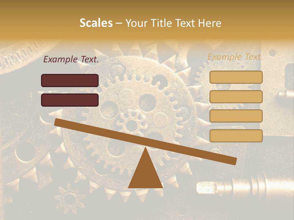 Old Mechanism PowerPoint Template