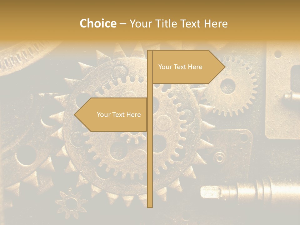 Old Mechanism PowerPoint Template